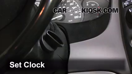2000 Ford Explorer XLS 4.0L V6 Clock Set Clock